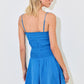 Dana Tiered Mini Dress Azure