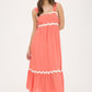 Brooke Coral Dress