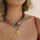 Good Luck Babe Cord Necklace