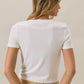 Sam White Dog Tee