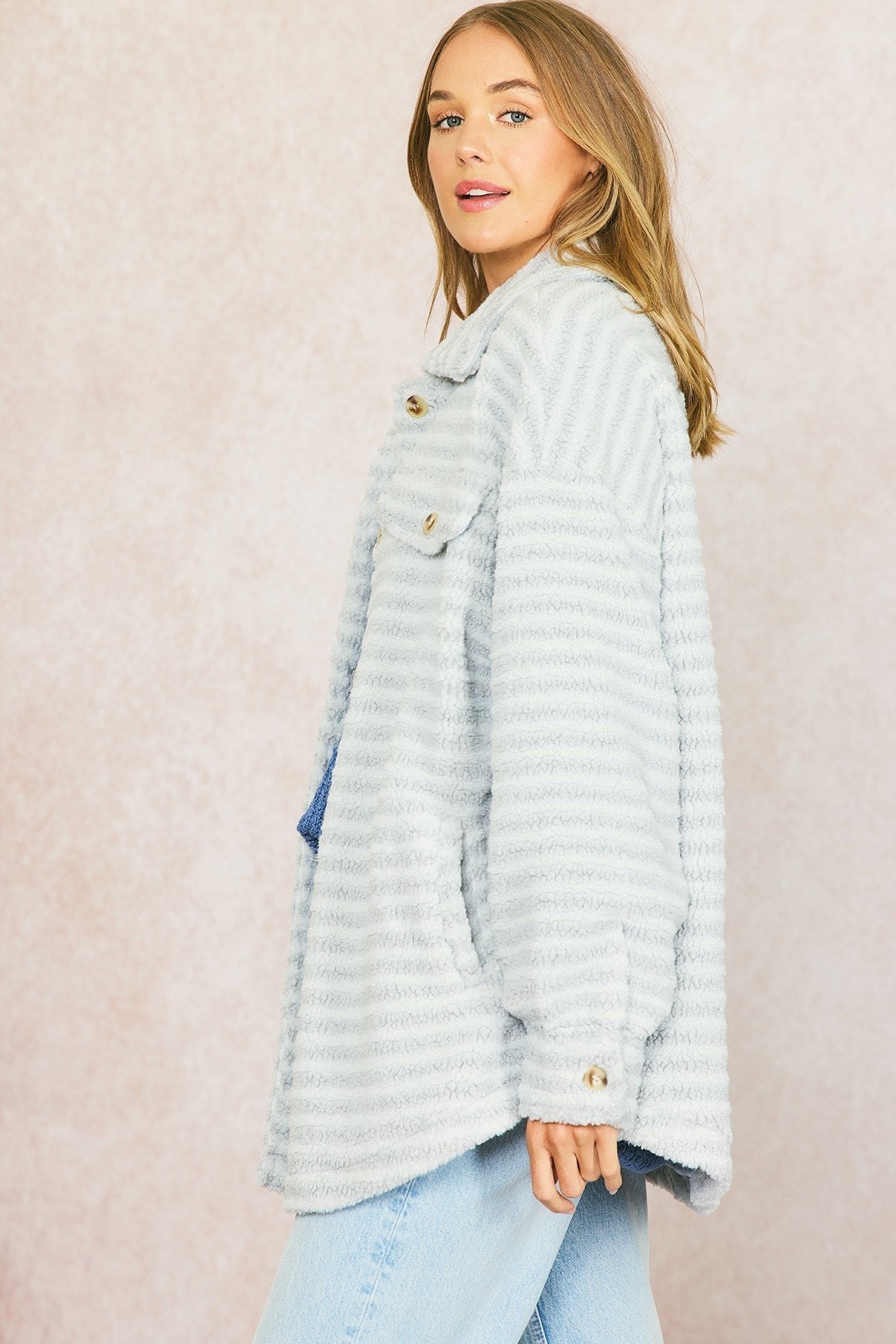 Iris blue jacket