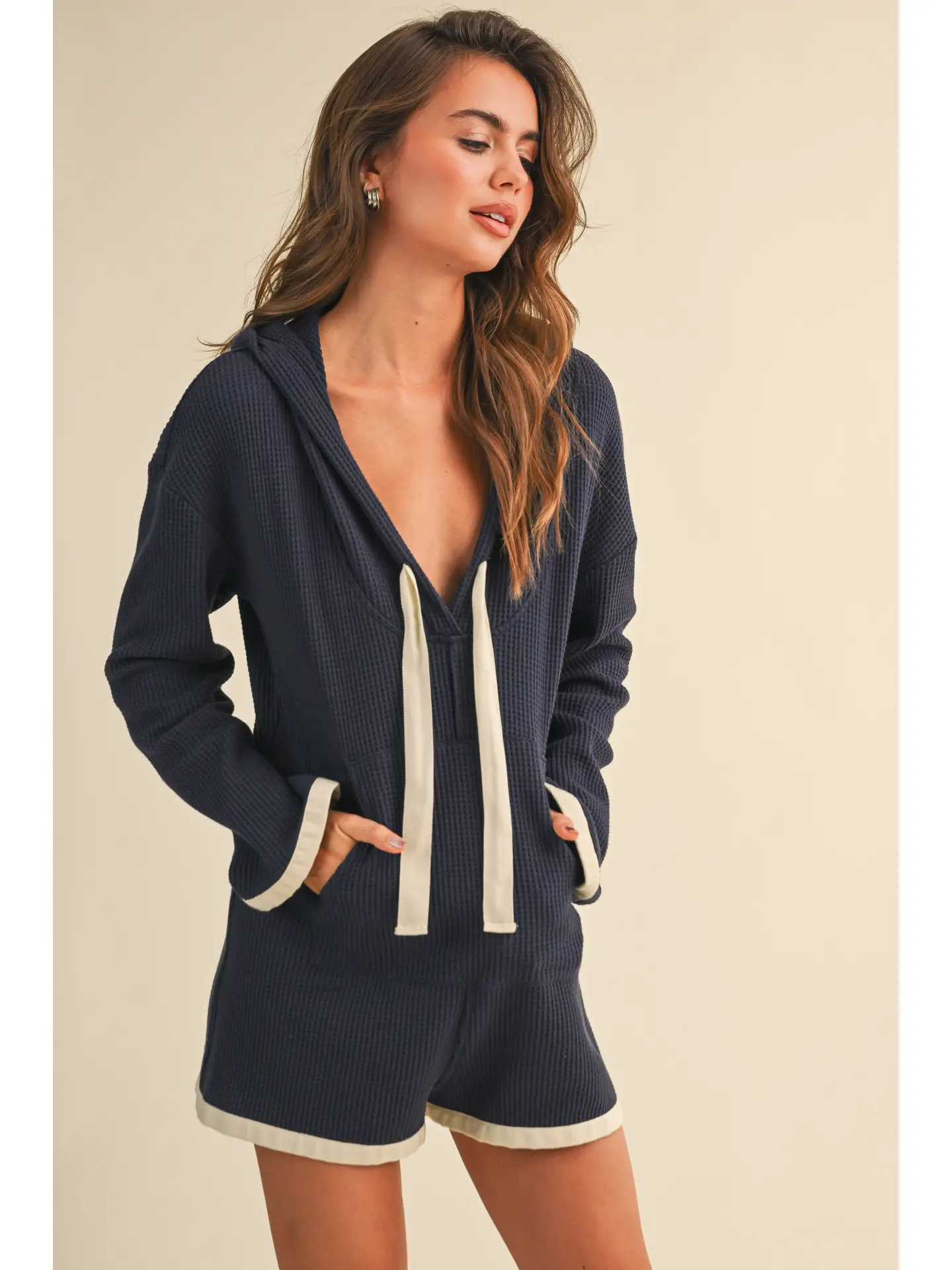 Kamila Waffle Romper