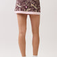 Botanical Bird Printed Athleisure Skort