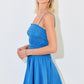 Dana Tiered Mini Dress Azure
