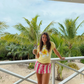 Plumeria Yellow Flower Tee
