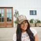 Darlin' - Brown Polka Dot Trucker Hat