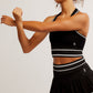 ADVANTAGE SET / BLACK/ WHITE STRIPE