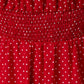 Sierra Red Dot Dress