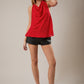 Lacie Red Halter NeckTop