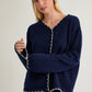 Lara Navy Cardigan