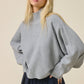 Mimi Heather Grey Sweater