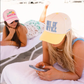 I’m Nicer when I’m Tan - Pink Canvas Trucker Hat