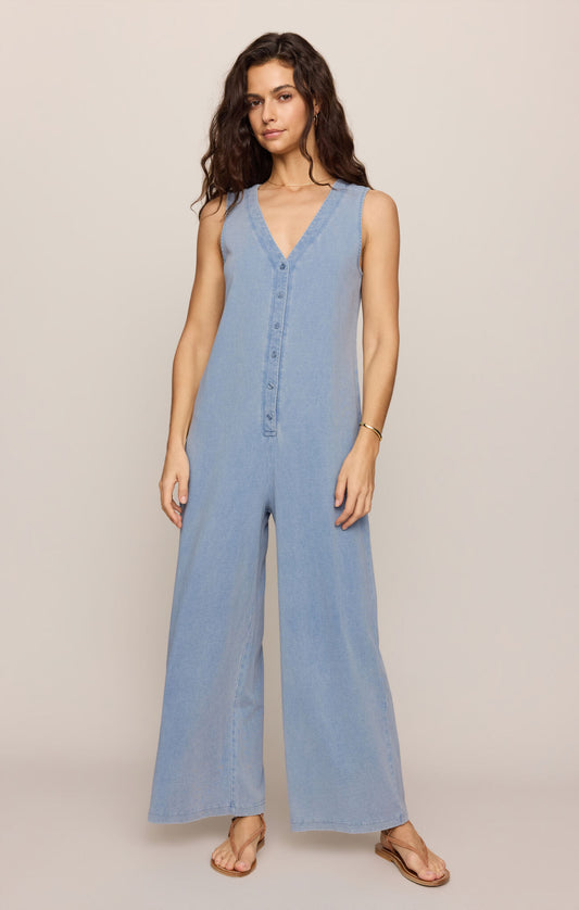 Z SUPPPLY Solace Denim Jumpsuit