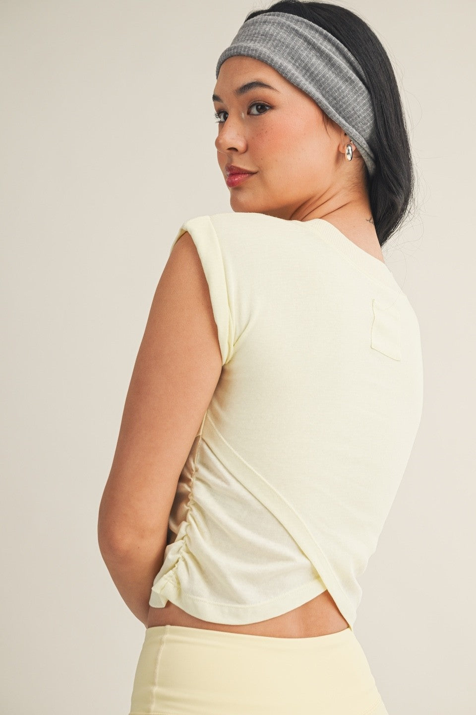 Kinsley Lemon Crossover Top