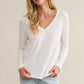 Vail LS Tee White
