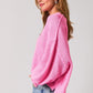 Laura Pullover Sweater Pink