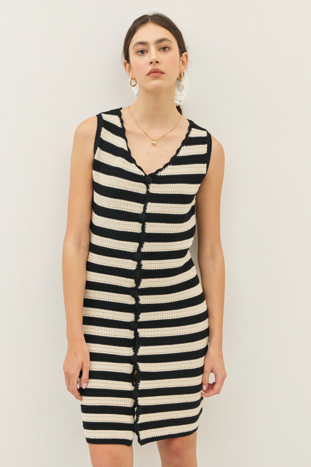 Isla striped dress