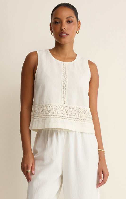 Z SUPPLY Sloane Embroidered Top
