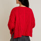 Luna Red Sweater