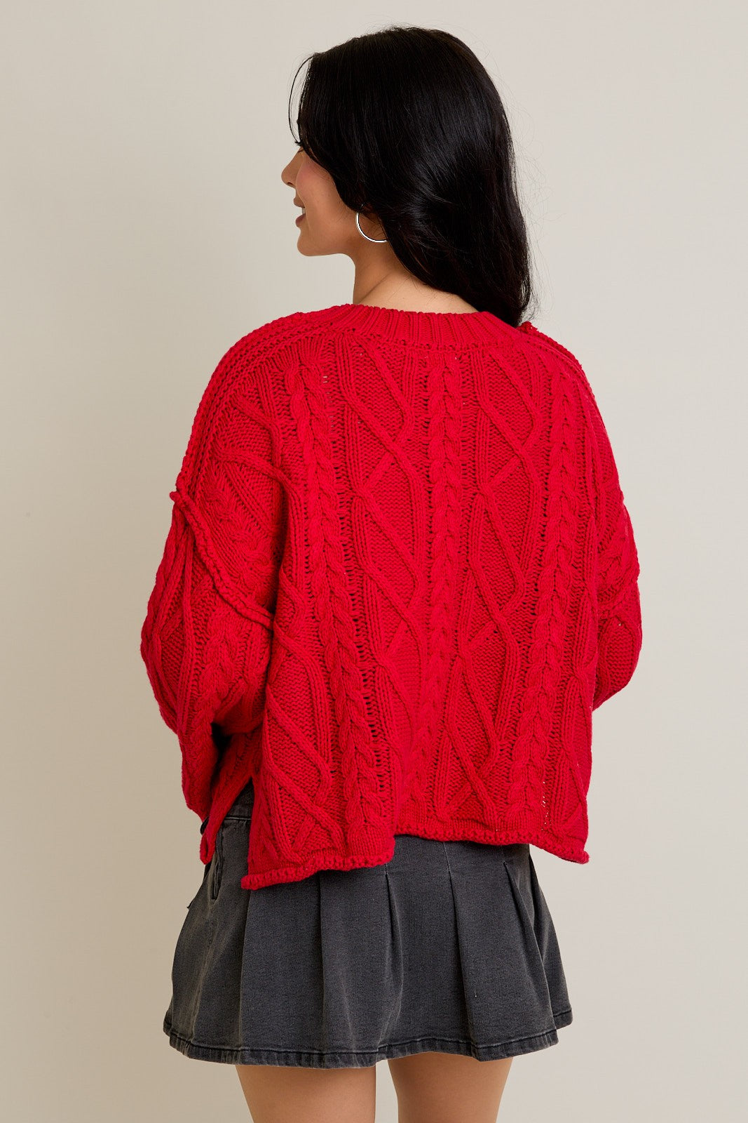 Luna Red Sweater