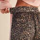 Leopard Print Velour Track Pants