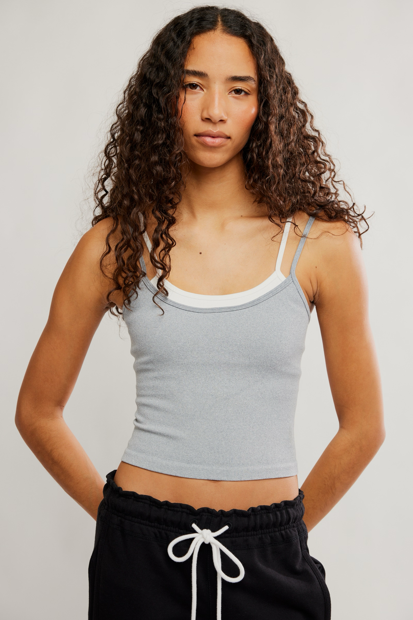 FP Movement ALL CLEAR COASTLINE CAMI / WHITE COMBO
