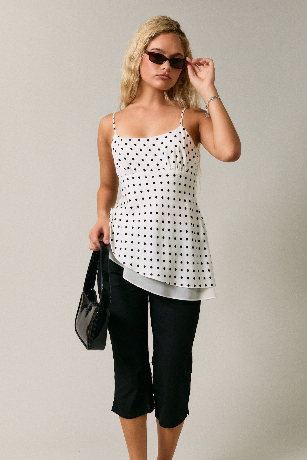 Luna Polka Dot Top