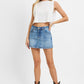 Risen medium wash skort