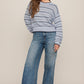 Z SUPPLY Darby Stripe Sweater Skyline