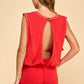Teresa Red Romper