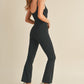 Kennedy Black Flare Jumpsuit