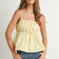 Beth yellow top