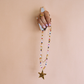 Ziggy Star Layered Necklace - Pink