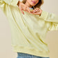 Dana Yellow Mockneck