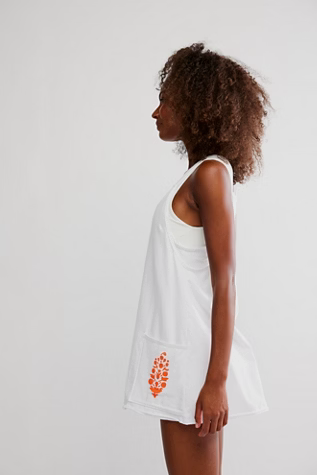 Free People Movement Hot Shot Mini Logo White Combo