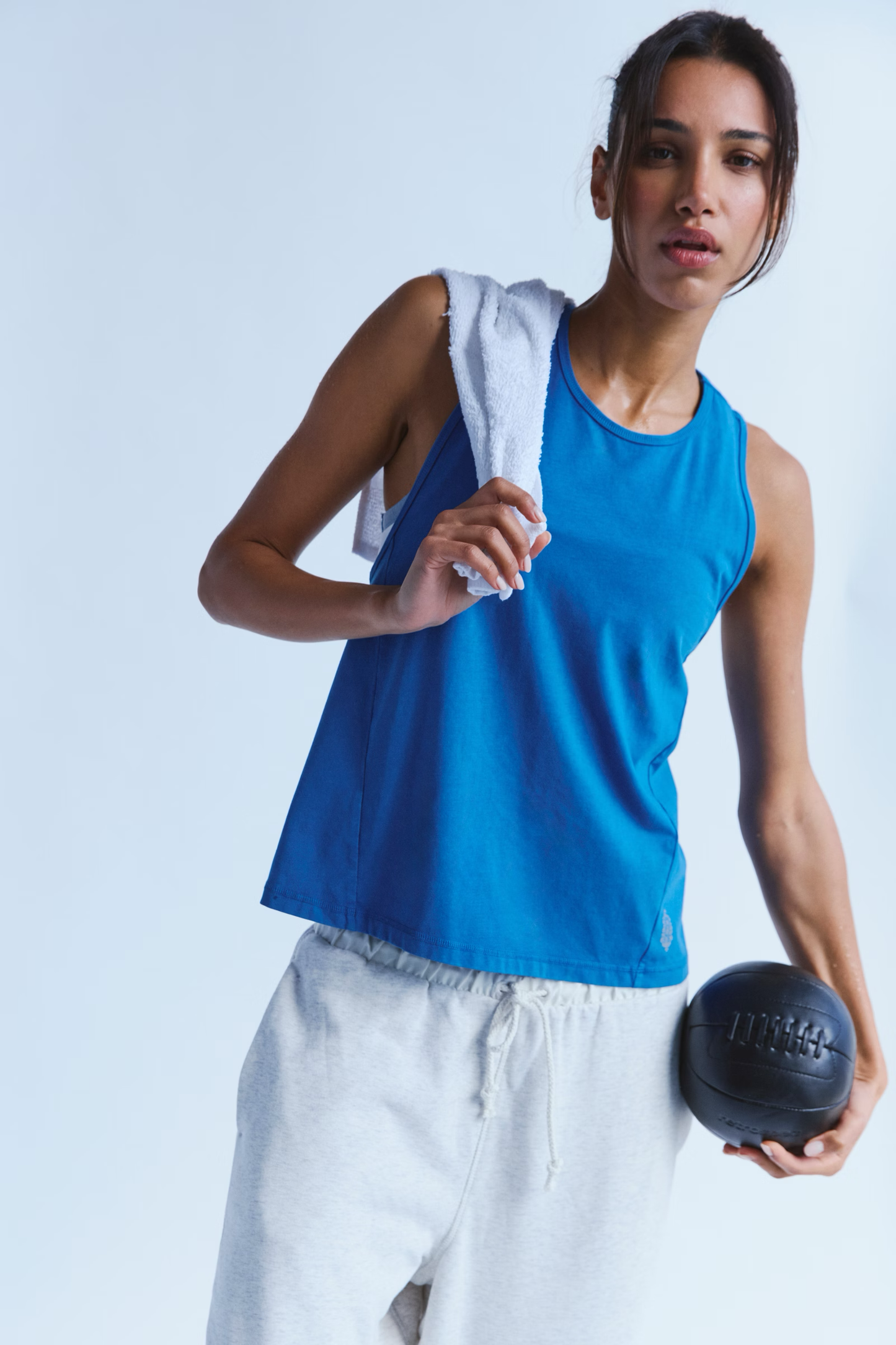 HOT SHOT TWIST TANK / LIGHT COBALT