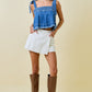 Diana Denim Crop Top