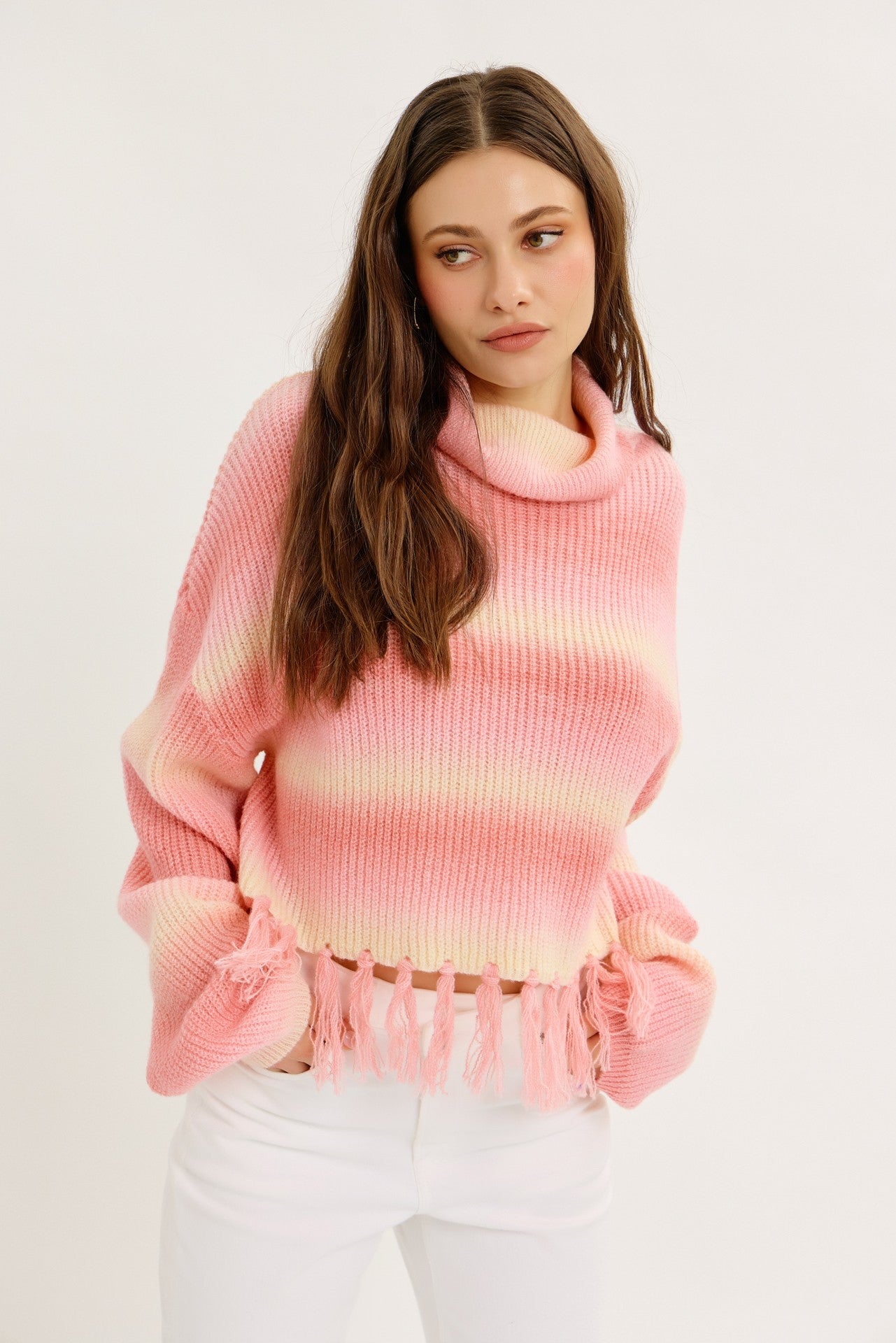 Iris Peach Sweater