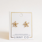 Lily FLower Screwback Earrings