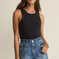 Z SUPPLY Boa Rib Tank Black