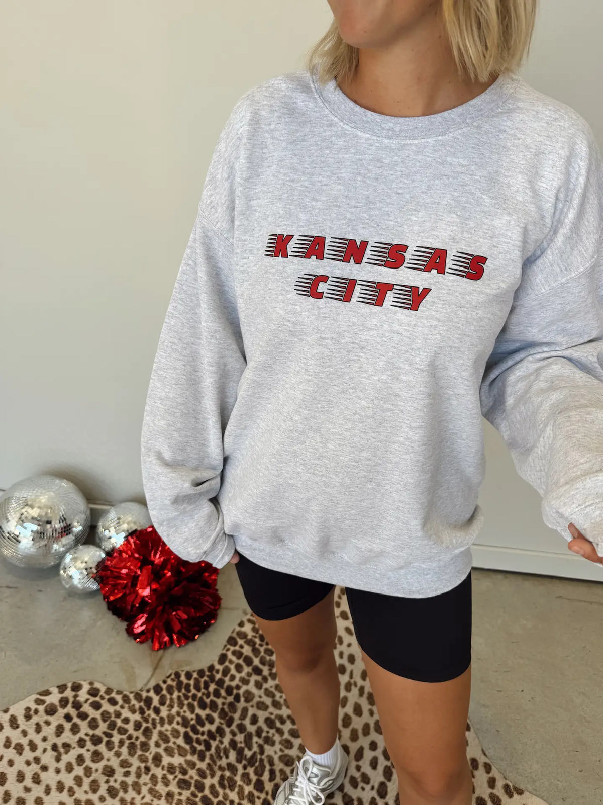 Kansas City Retro Stripe Sweatshirt