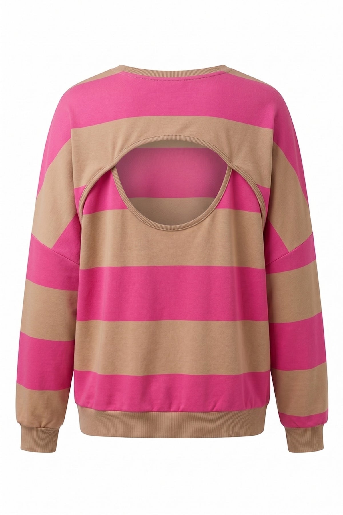 Briar Striped Cut Out Top