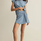 Z SUPPLY Camino Jersey Denim Top