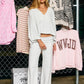 Brooklyn Grey Set Pants