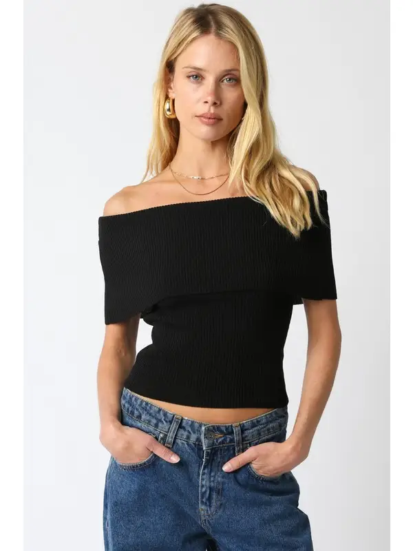 Veena Top Black