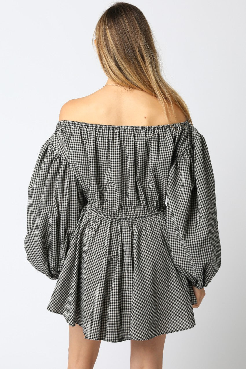 Aliyah Checkered Dress