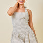 Dakota Brown Multi Romper