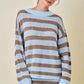 Darla Blue and Brown Set Top