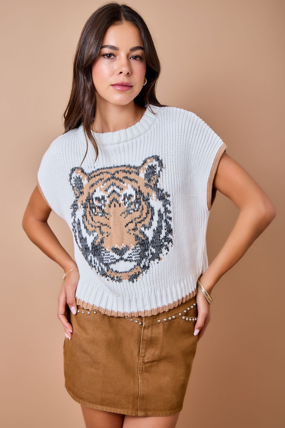 Debbie Tiger Sweater