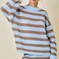 Darla Blue and Brown Set Top